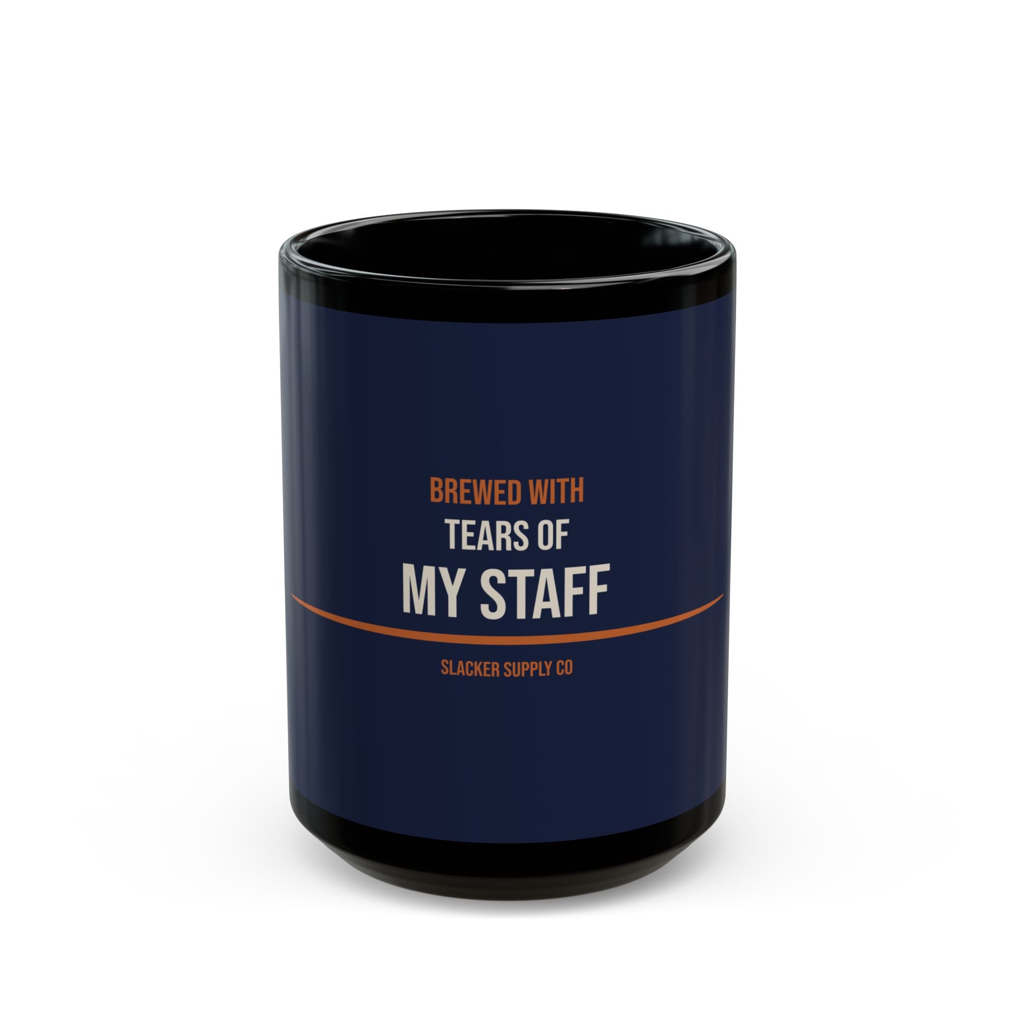 Brewed with Tears of My Staff — Gen X Mug