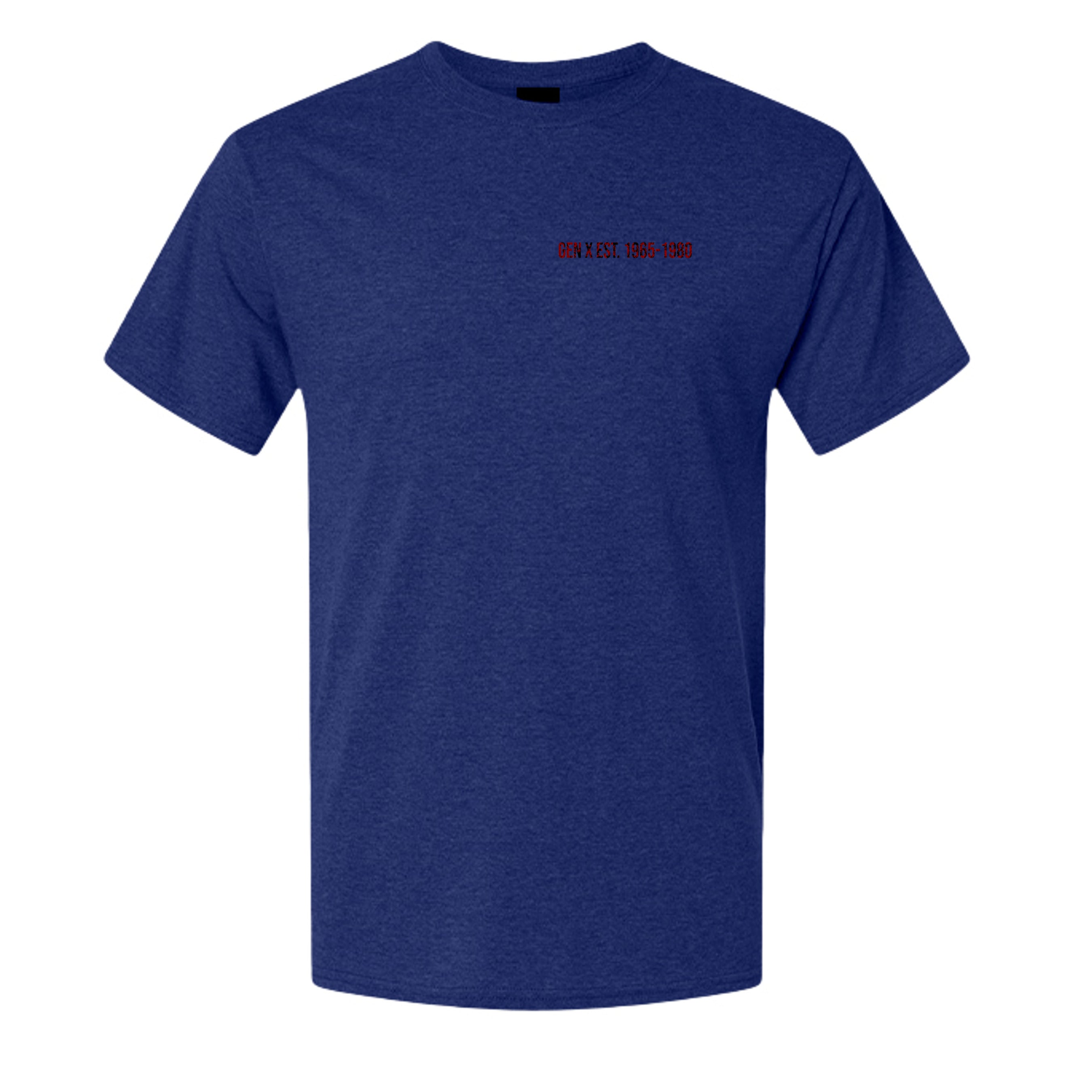 Solid Navy Triblend - 42TB - FRONT